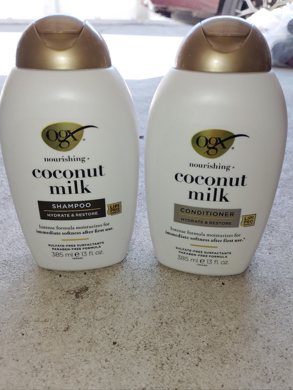 Title: Brand New OGX Nourishing + Coconut Milk Shampoo & Conditioner Set (13 fl